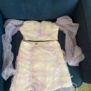 Two Piece Purple Set